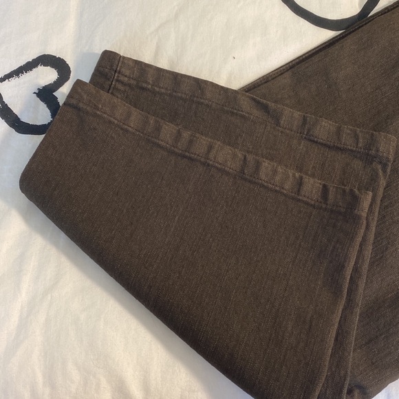 Brown Stretch Jeans ~ 18 - Picture 6 of 8